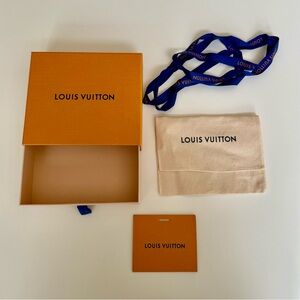 Louis Vuitton Wallet Drawer Box with Dust Bag